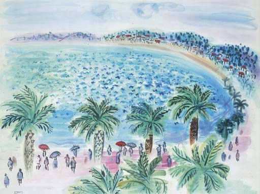 Raoul Dufy | La Promenade des Anglais à Nice | MutualArt