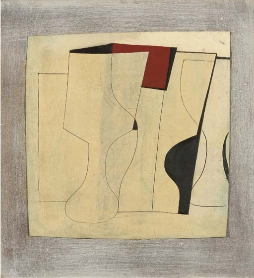 Ben Nicholson | Feb 59 (Ronco 100) (1959) | MutualArt
