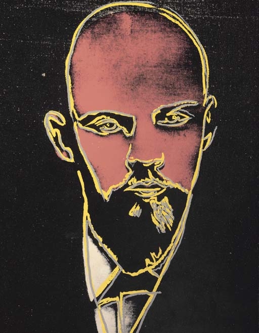 「LENIN 」by WARHOL ANDY WARHOL: LENIN, 1986 - 2002, 60 x 80 cm POSTER by Andy Warhol