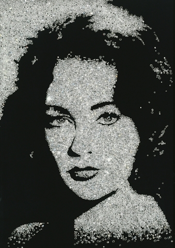 Muniz Vik Elizabeth Taylor Diamond Divas 2004 Mutualart elizabeth taylor diamond divas 2004