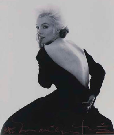 black dress marilyn monroe in from the Last Sitting (1962) by Bert Stern Bert Stern | Marilyn Monroe