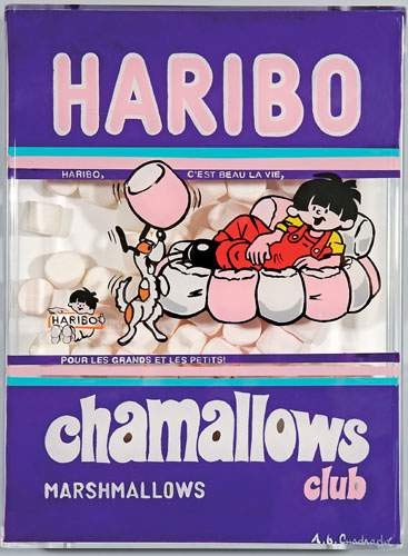 Annick Cuadrado, Coffrage HARIBO Chamallows (Marshmallows) (2021), Available for Sale