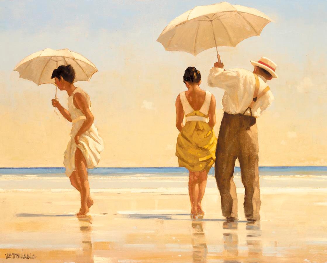 Jack Vettriano MAD DOGS..