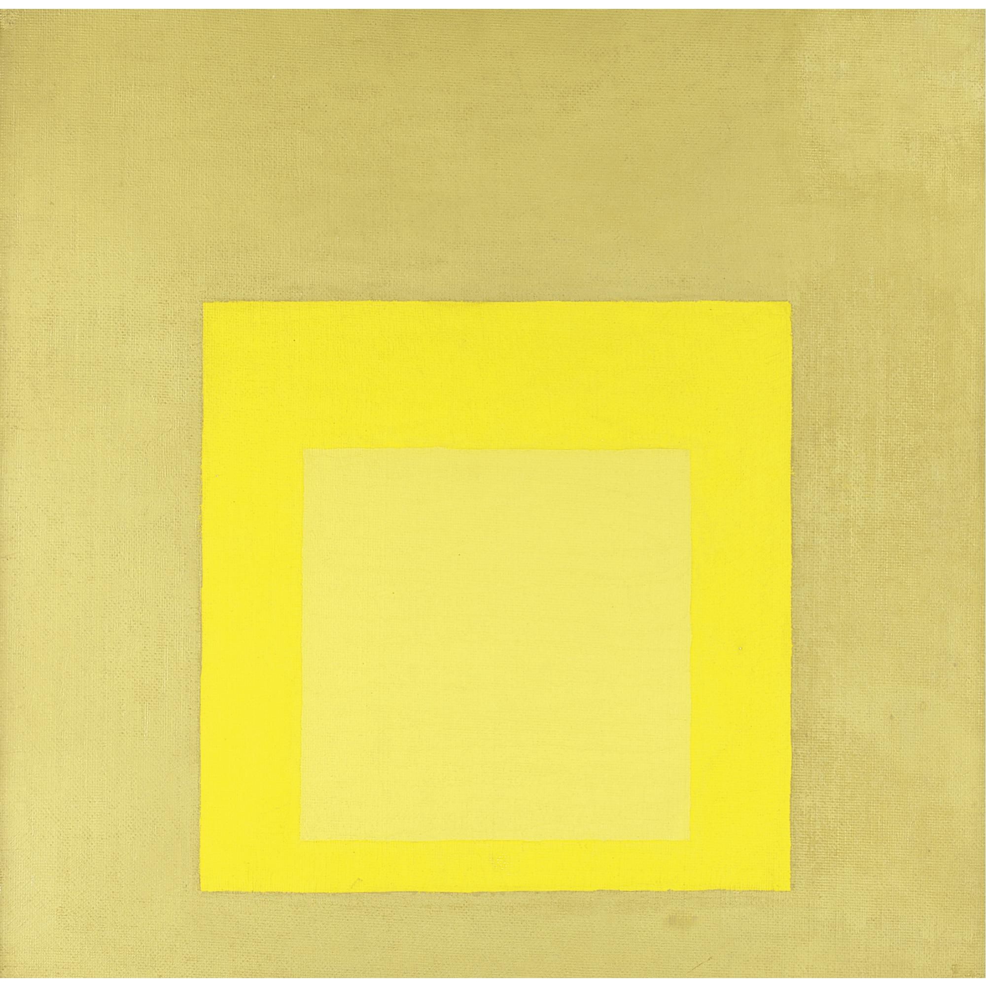 国内未入荷 Josef Albers Yellow Climate Poster
