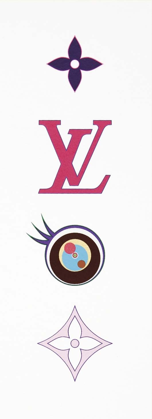 Takashi Murakami, LV Monogram Pink (2003)