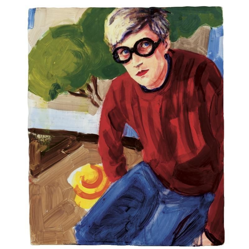 Elizabeth Peyton、David Hockney、希少な画集より Elizabeth Peyton | DAVID HOCKNEY, AGE 32 | MutualArt