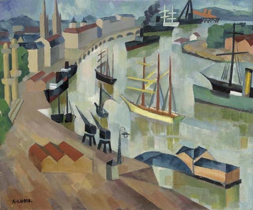 André Lhote | Le port de Bordeaux (1911 - 1915) | MutualArt