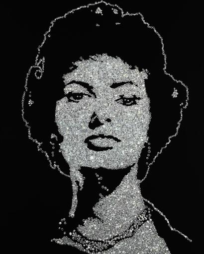 Muniz Vik Sophia Loren Diamond Divas 2004 Mutualart mutualart