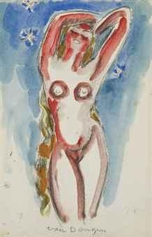 Kees van Dongen | Femme nue | MutualArt