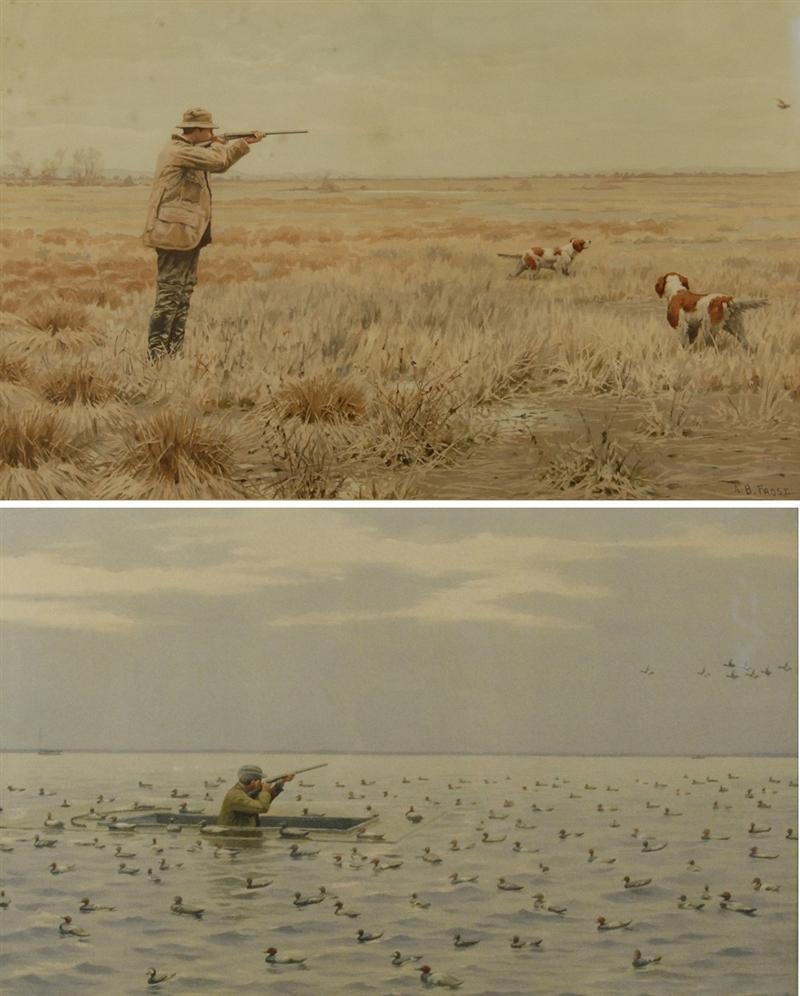 A・B・フロスト、「DUCK SHOOTING FROM A BLIND」 A・B・フロスト、「DUCK SHOOTING FROM A BLIND」 A・B・フロスト