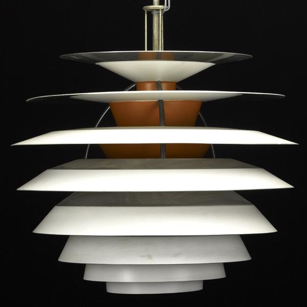 1960s Poul Henningsen for Louis Poulsen Kontrast Pendant Light