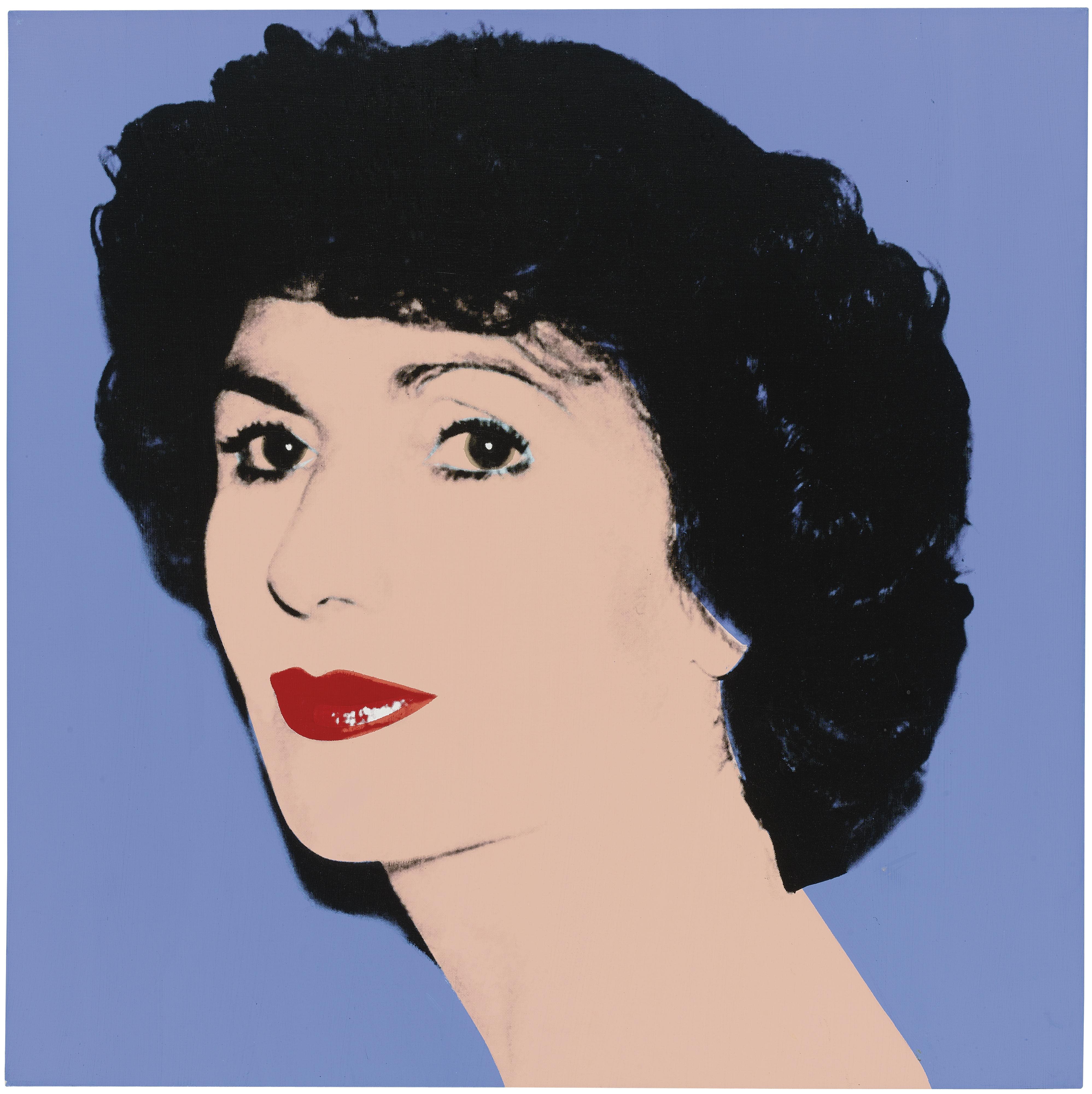 Andy Warhol | Portrait of Mrs. K (Frau Krull) (1980) | MutualArt