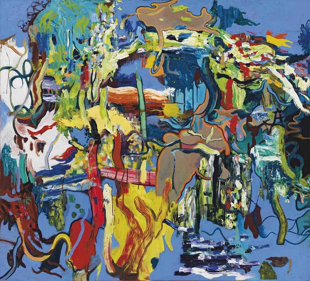 Daniel Richter | Blue (1995) | MutualArt