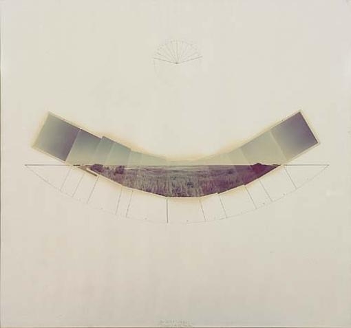 Jan Dibbets | Collage of Dutch mountains (1972) | MutualArt