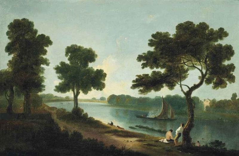 Richard Wilson | The Thames at Twickenham, with Marble Hill House