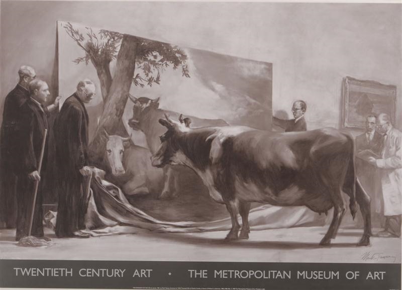 Mark Tansey | The Innocent Eye Test | MutualArt