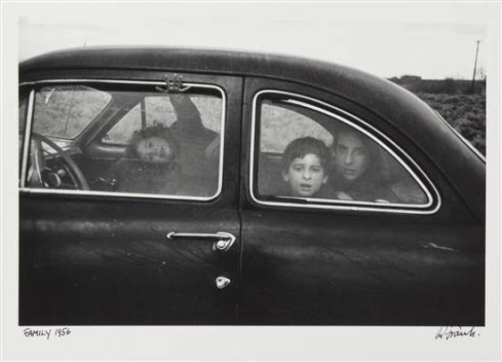 Robert Frank | Family, (U.S. 90, en Route to Del Rio,Texas) (Circa 1956) |  MutualArt