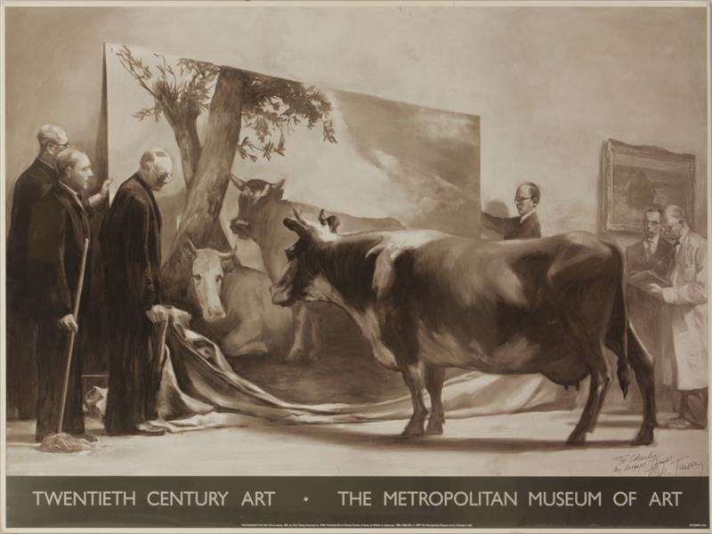 Mark Tansey | The Innocent Eye Test | MutualArt