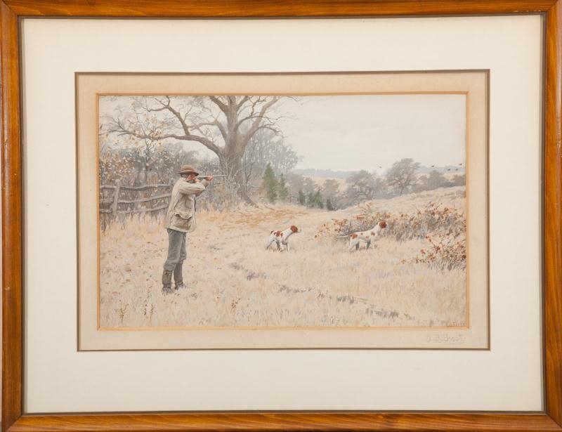 A・B・フロスト、「QUAIL SHOOTING: A DEAD STAND」