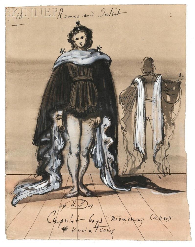 juliet capulet dress drawing