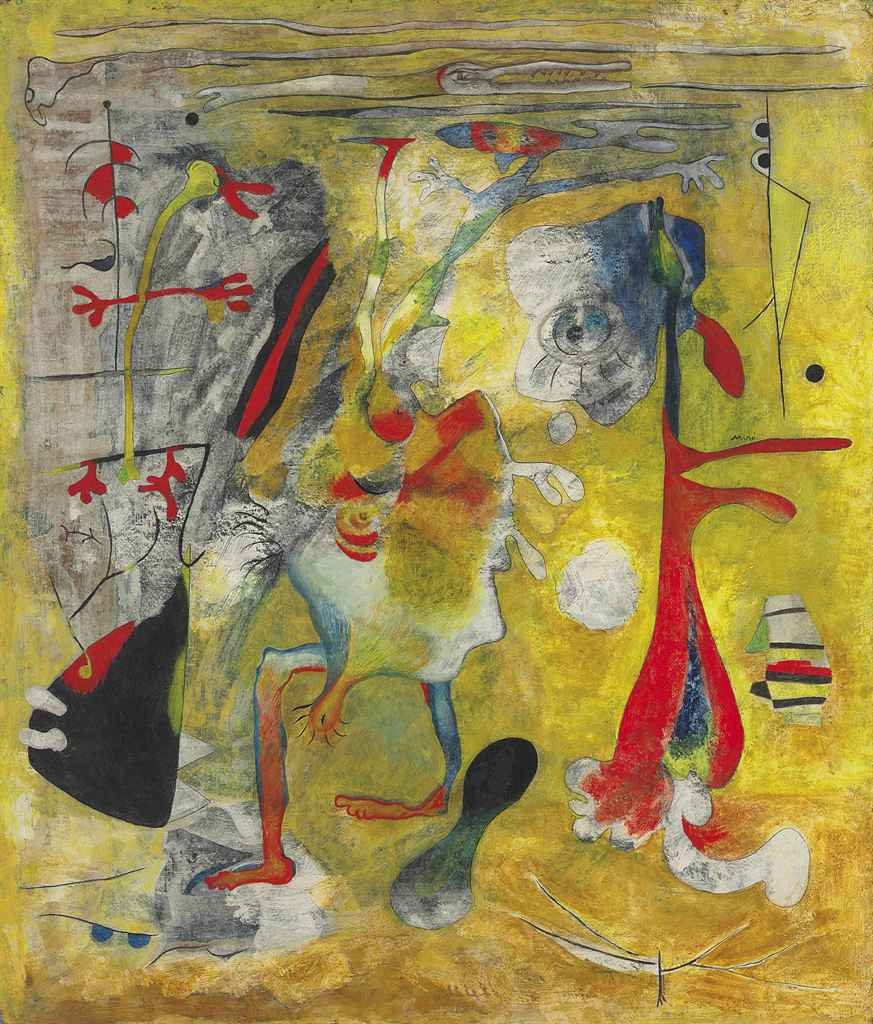 Joan Miro、PEINTURE OVALE、画集画、新品額装付 www.pn-tanjungkarang ...