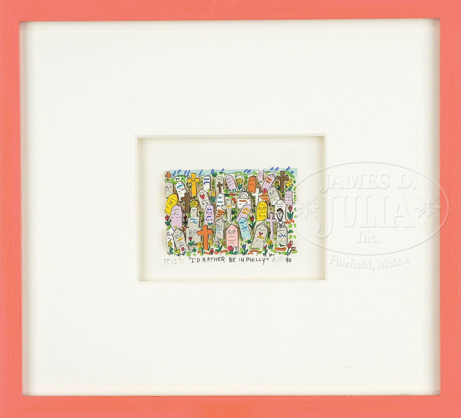 James Rizzi | I'D RATHER BE IN PHILLY | MutualArt