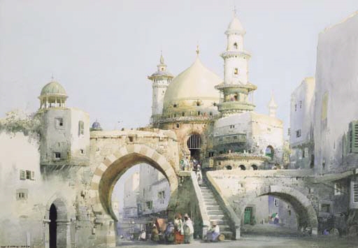 Noel Harry Leaver An Ancient Arab City Mutualart