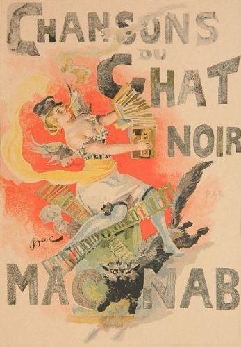Bac Ferdinand Cover For Chansons Du Chat Noir Mutualart