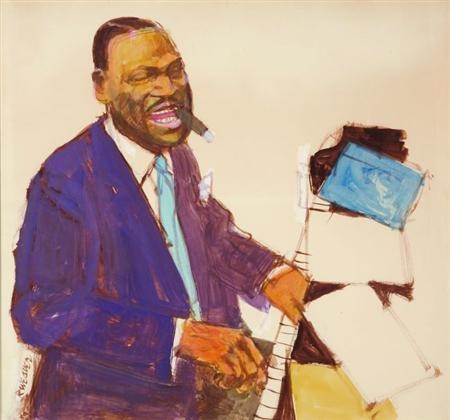 Robert Weaver | Earl Fatha Hines Album Cover | MutualArt
