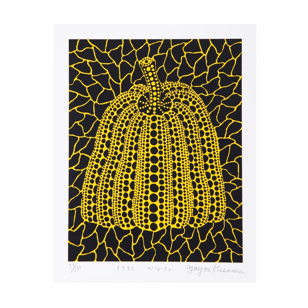 その他 Yayoi Kusama  PUMPKIN (1992)  MutualArt. Yayoi Kusama | PUMPKINS (1992) | MutualArt