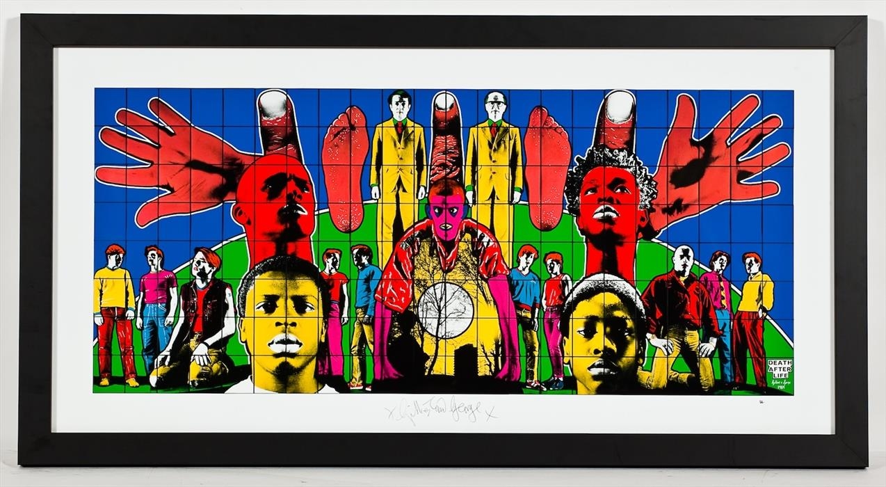 Gilbert & George | DEATH AFTER LIFE (1984) | MutualArt