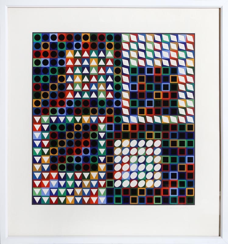 Victor Vasarely - Gray M.C.A