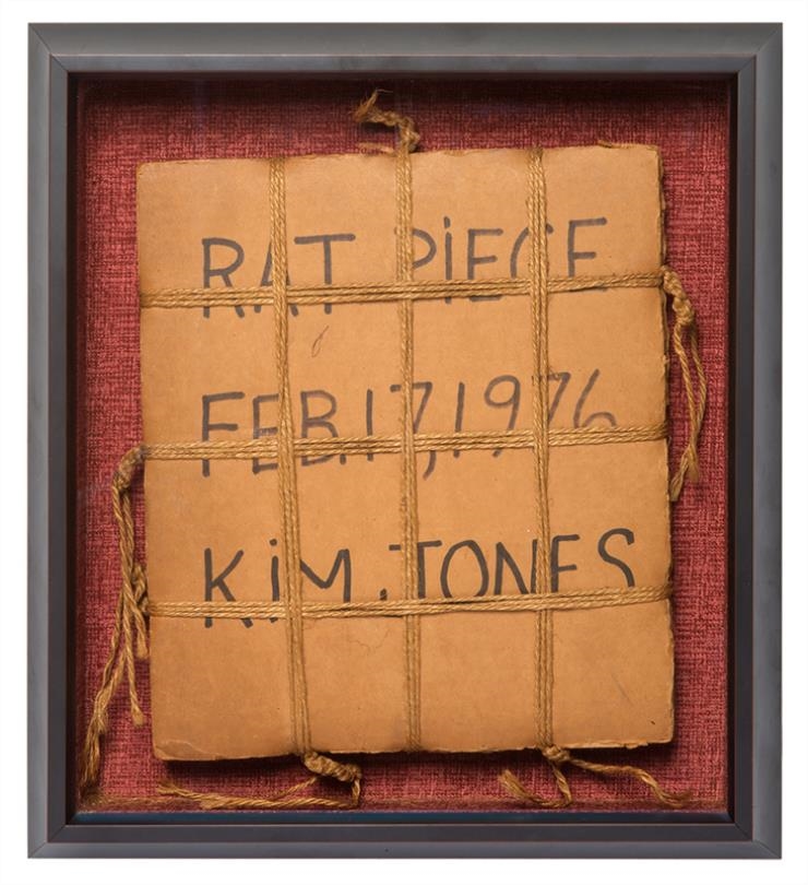 Sold at Auction: Kim Jones, KIM JONES (B. 1944) Looking Back at the Rat  Piece, circa 1980