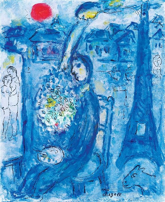 Marc Chagall | L'Inspiration du peintre (1970 - 1975) | MutualArt