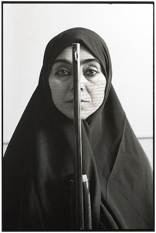 Shirin Neshat, Rebellious Silence, from Women of Allah series (1994)