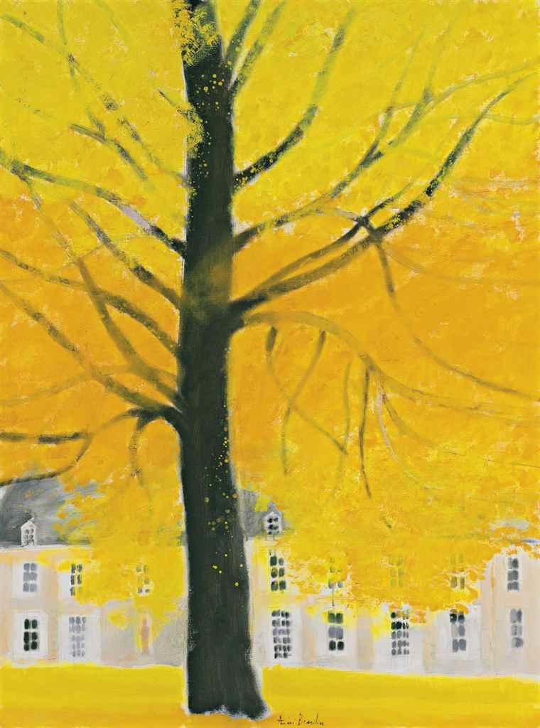 絵画 LOUPEIGNE EN AUTOMNE ANDRE BRASILIER Andre Brasilier