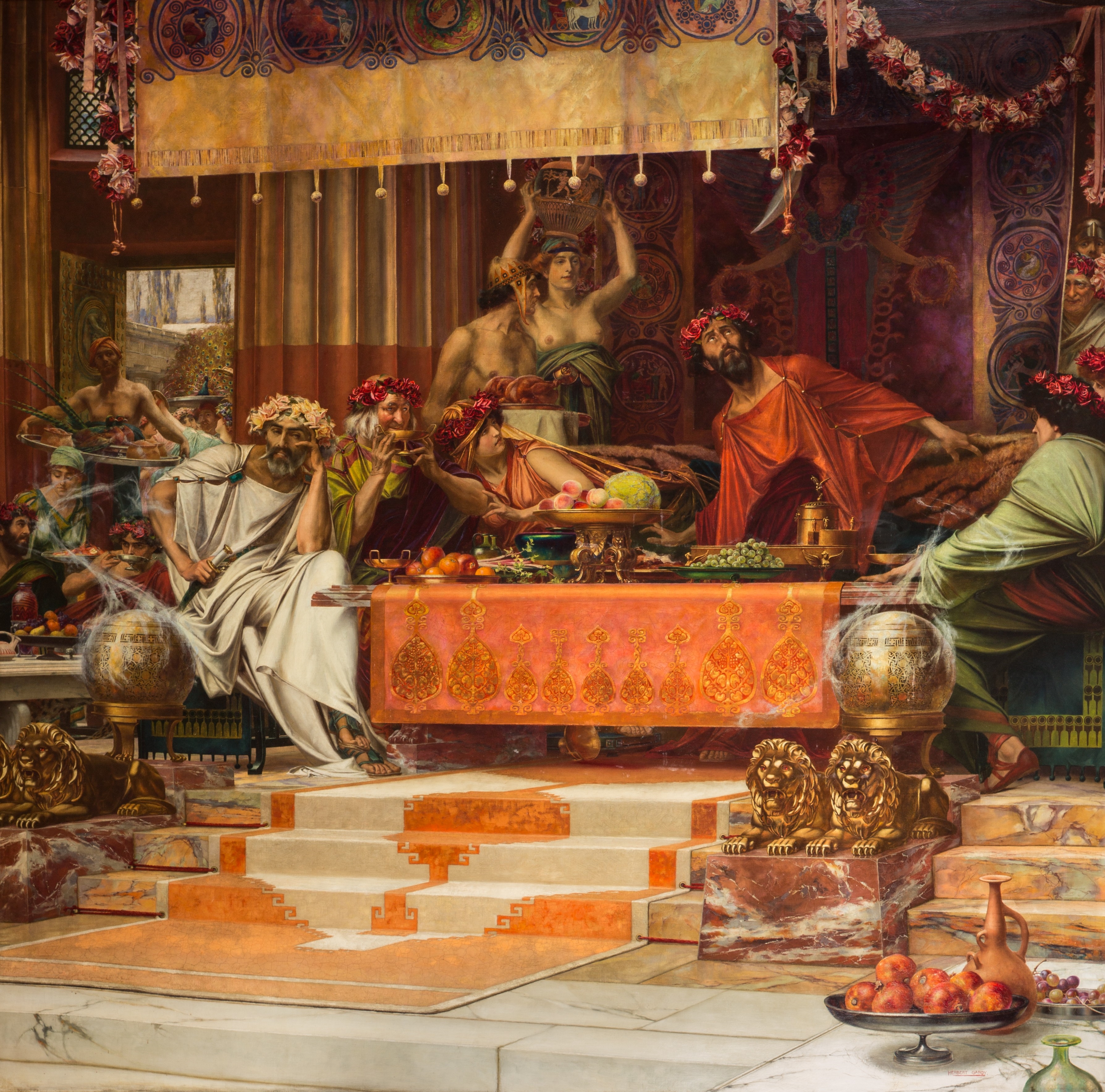 Herbert Gandy | The Sword of Damocles | MutualArt