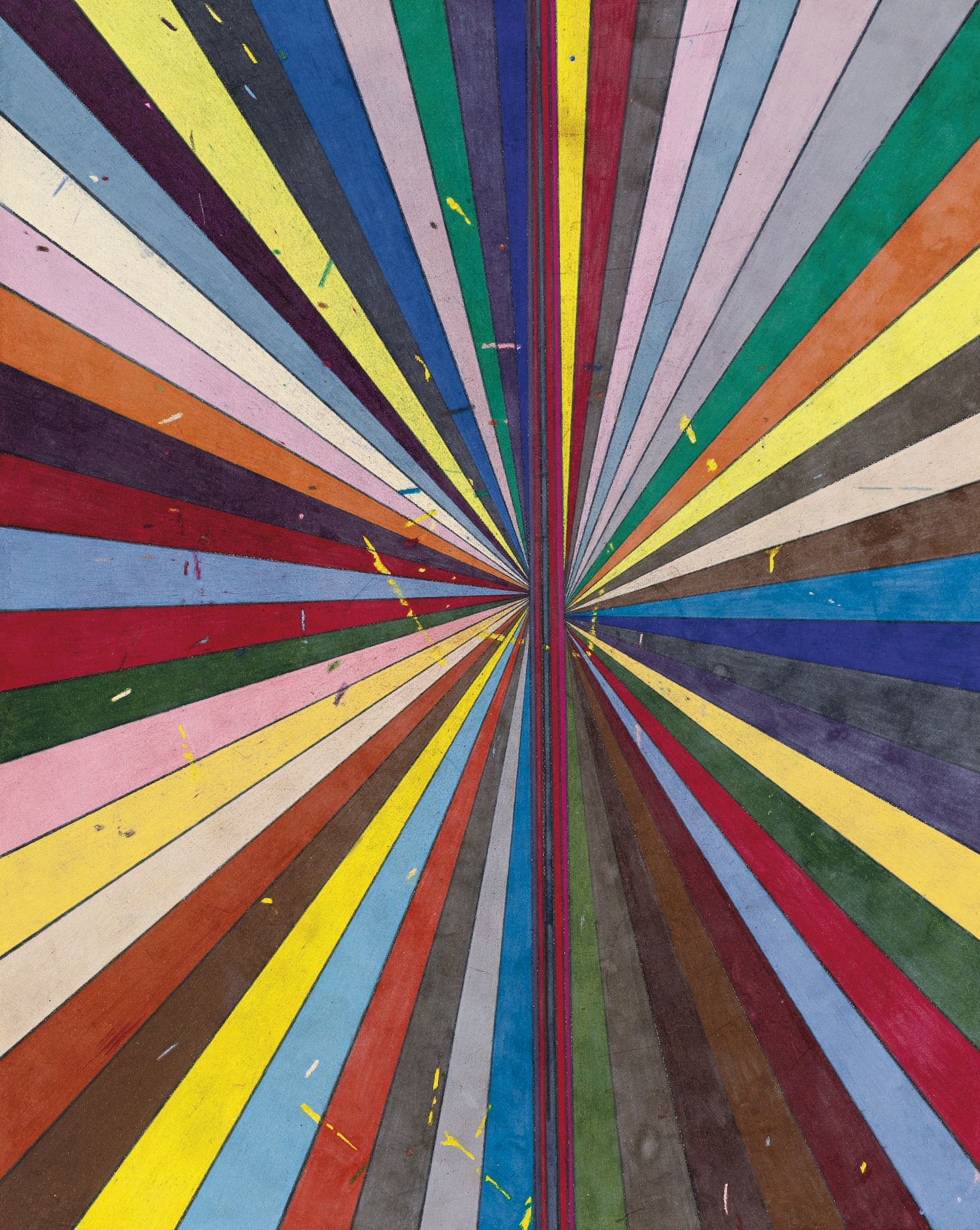 Mark Grotjahn | UNTITLED (FULL COLOR BUTTERFLY 758) (2008) | MutualArt