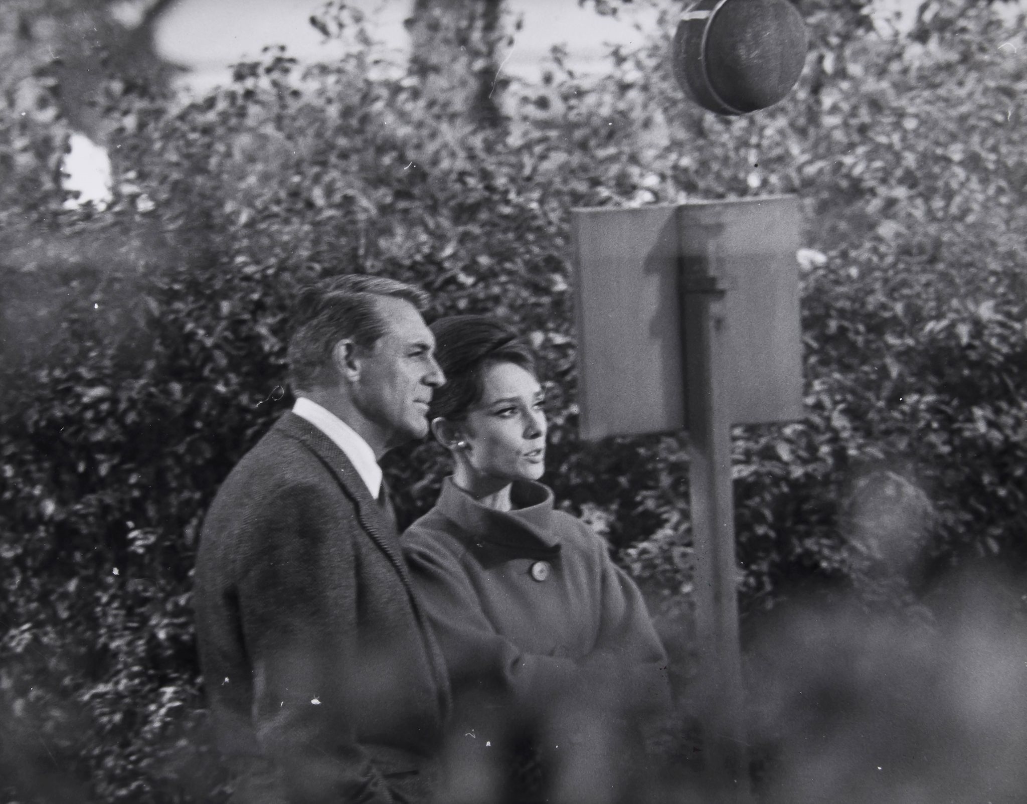 Aldo Palazzi, Audrey Hepburn in Charade (1962)