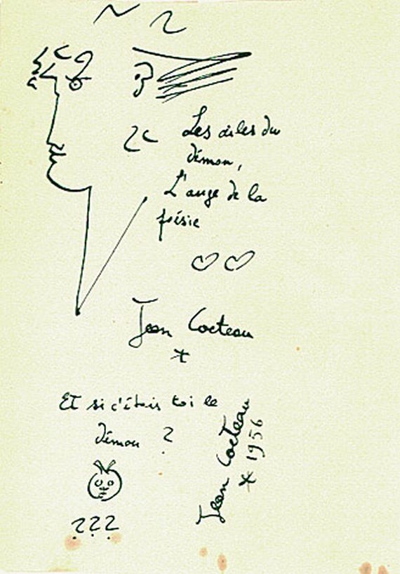 Jean Cocteau | L'ange de la Poésie (1959) | MutualArt
