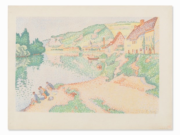 Paul Signac | Les Andelys (1895) | MutualArt