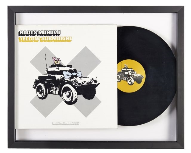 ROOTS MANUVA YELLOW SUBMARINE レコード　バンクシー ROOTS MANUVA YELLOW SUBMARINE レコード バンクシー Banksy Artwork