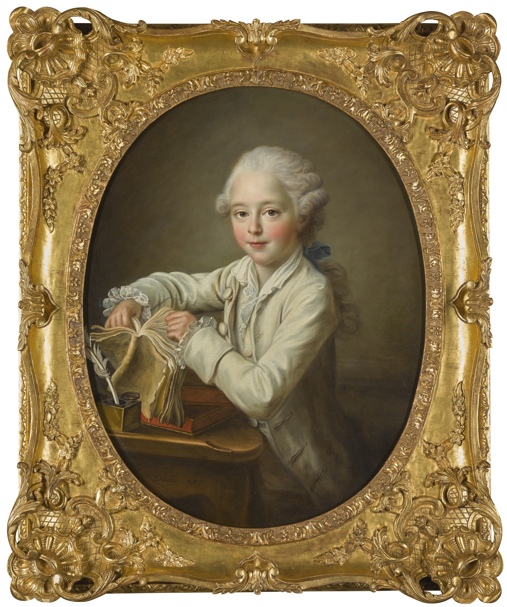 Portrait of Louis XIII at the age of 21 . Painting by Etienne