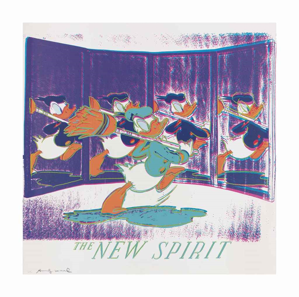 アンディ·ウォーホル The New Spirit (Donald Duck)
