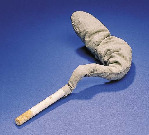 Claes Oldenburg | Cigarette and Smoke (Circa 1965)