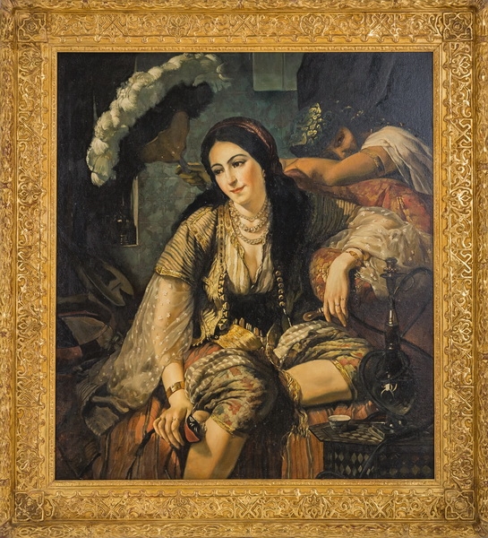 Jean-Baptiste Ange Tissier | La Femme Algerienne et Son Esclave