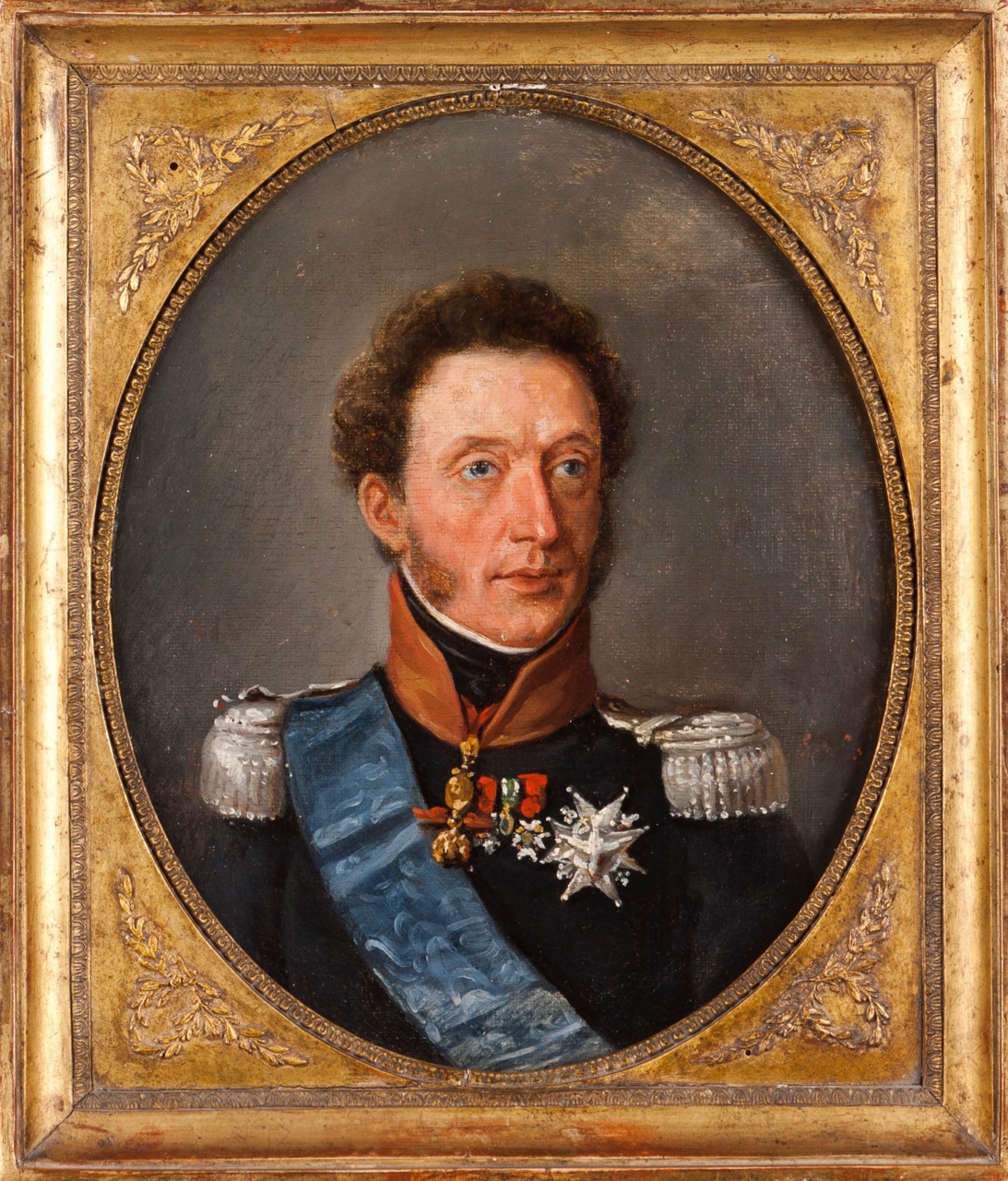 French School, 19th Century, Portrait of Louis Antoine d'Artois, Duc  d'Angoulême, son of Charles X, King of France