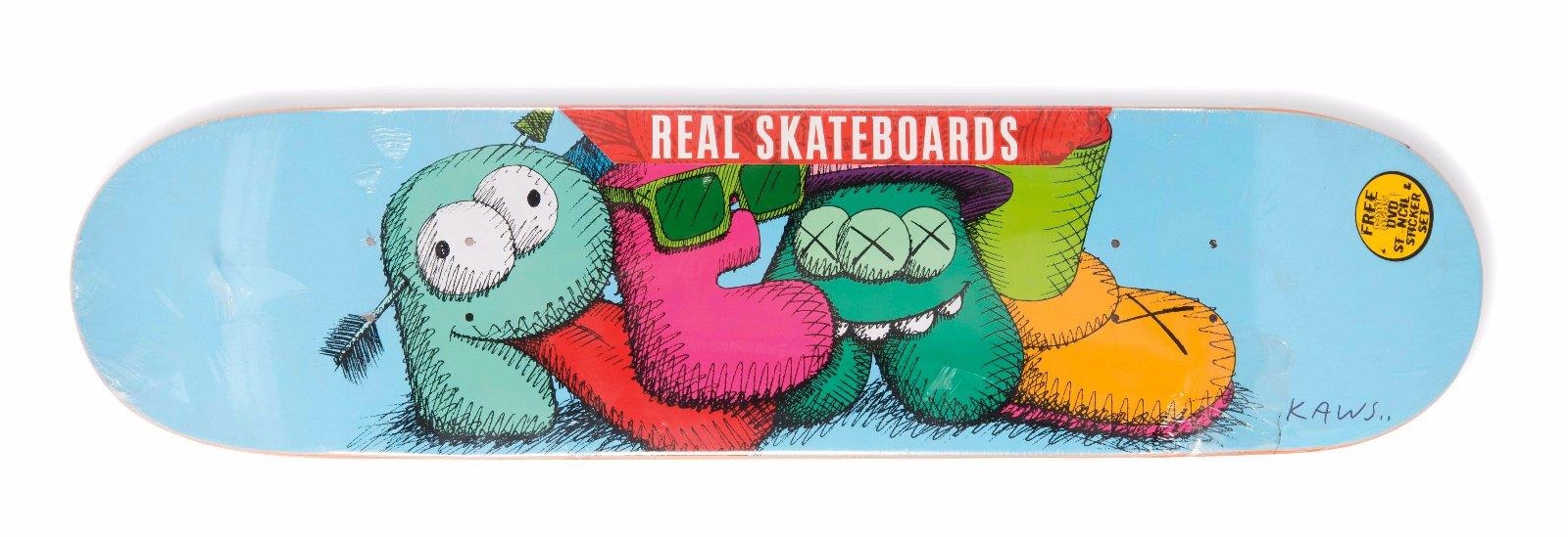 KAWS | Real Skateboards (2007) | MutualArt