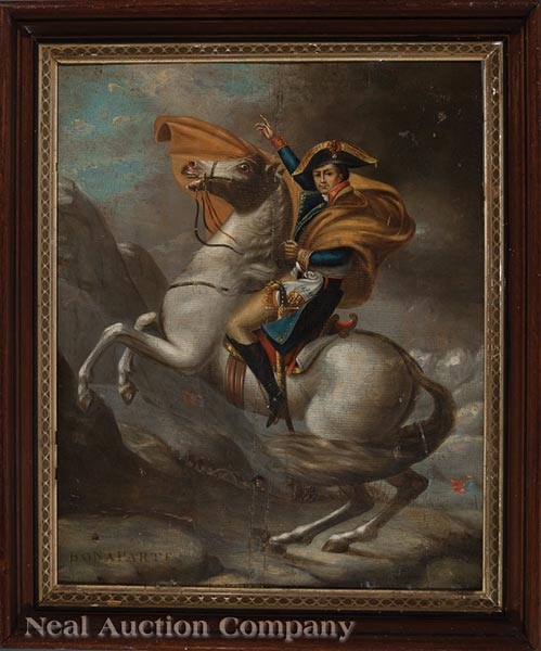 david napoleon crossing the alps