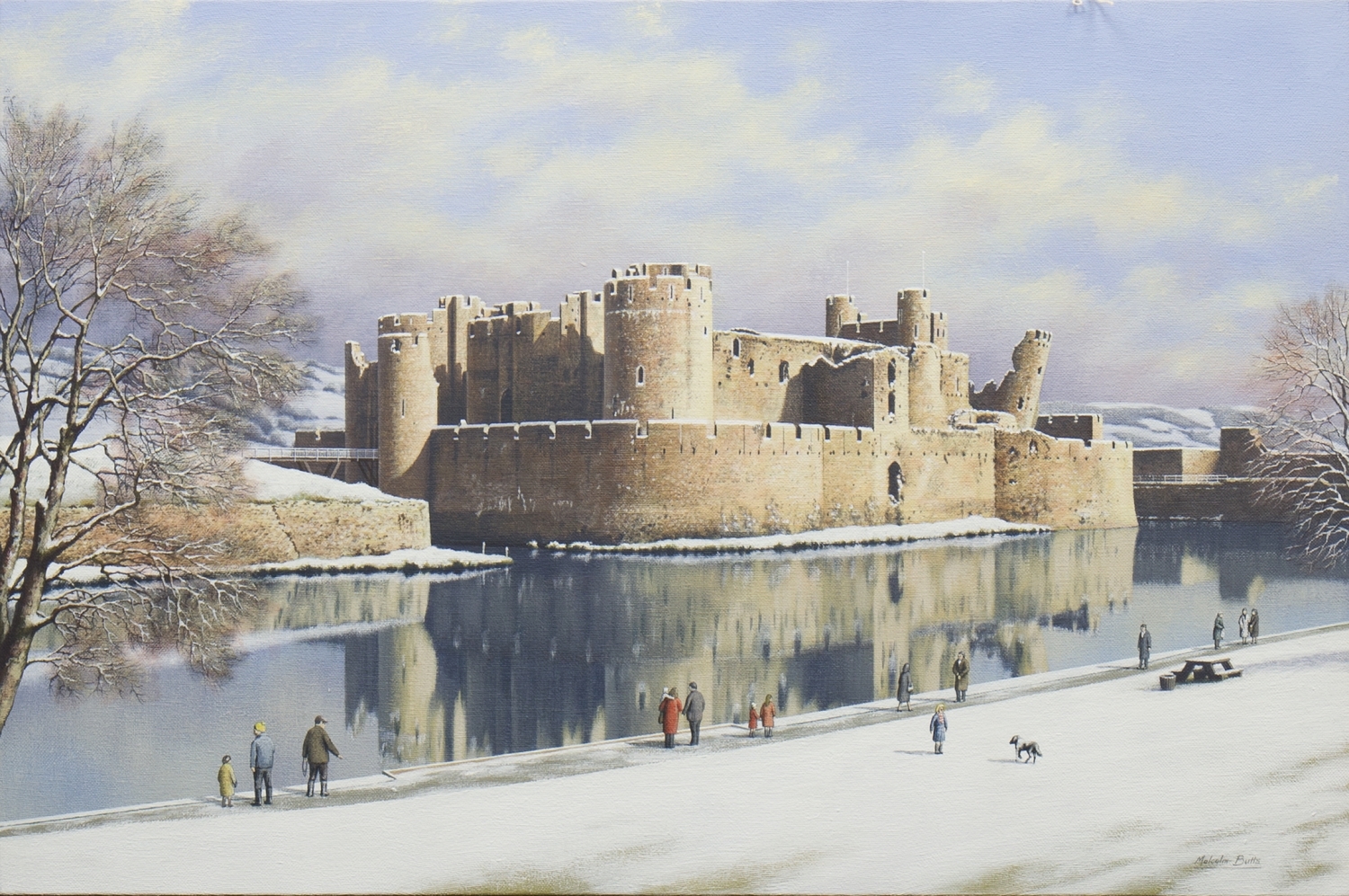 Malcolm Butts | CAERPHILLY CASTLE | MutualArt